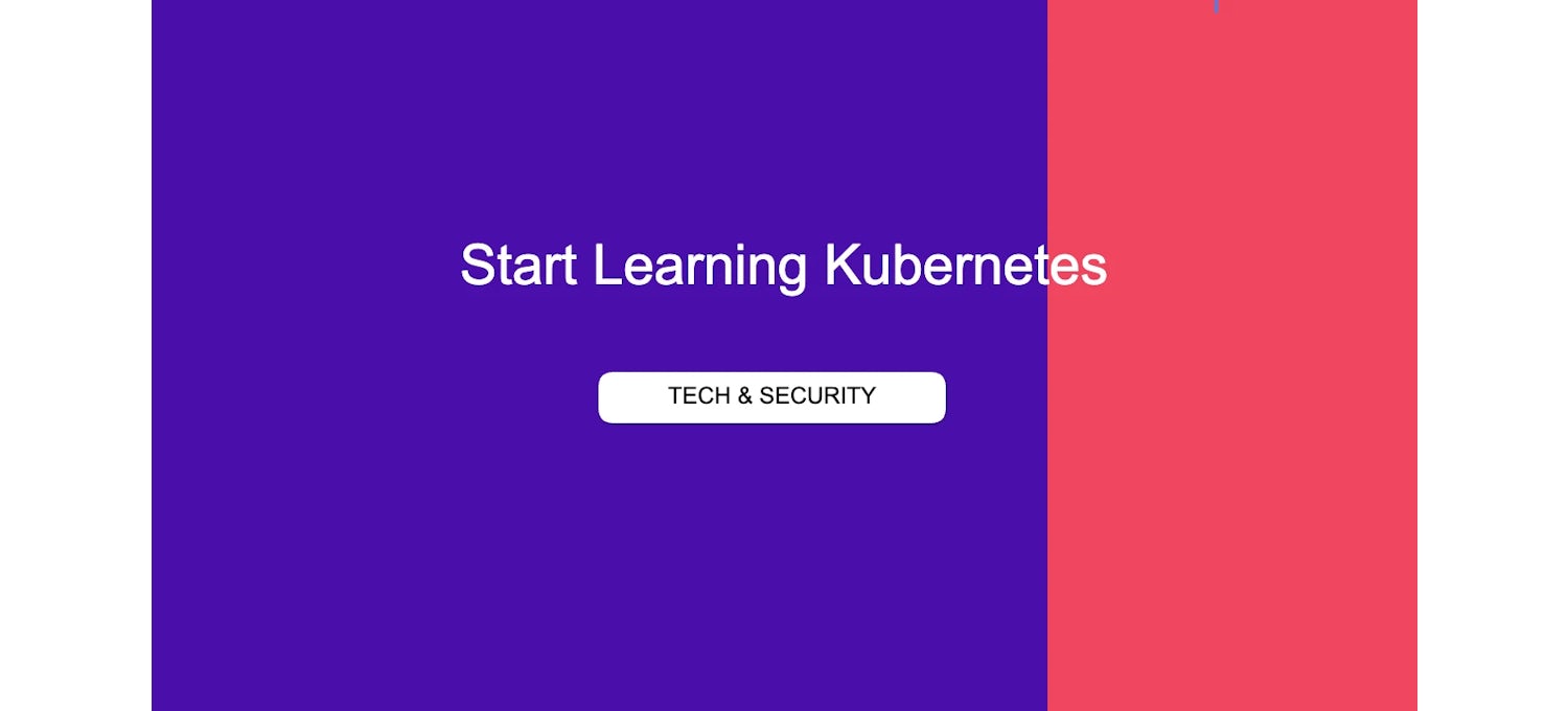 How to Start Learning Kubernetes