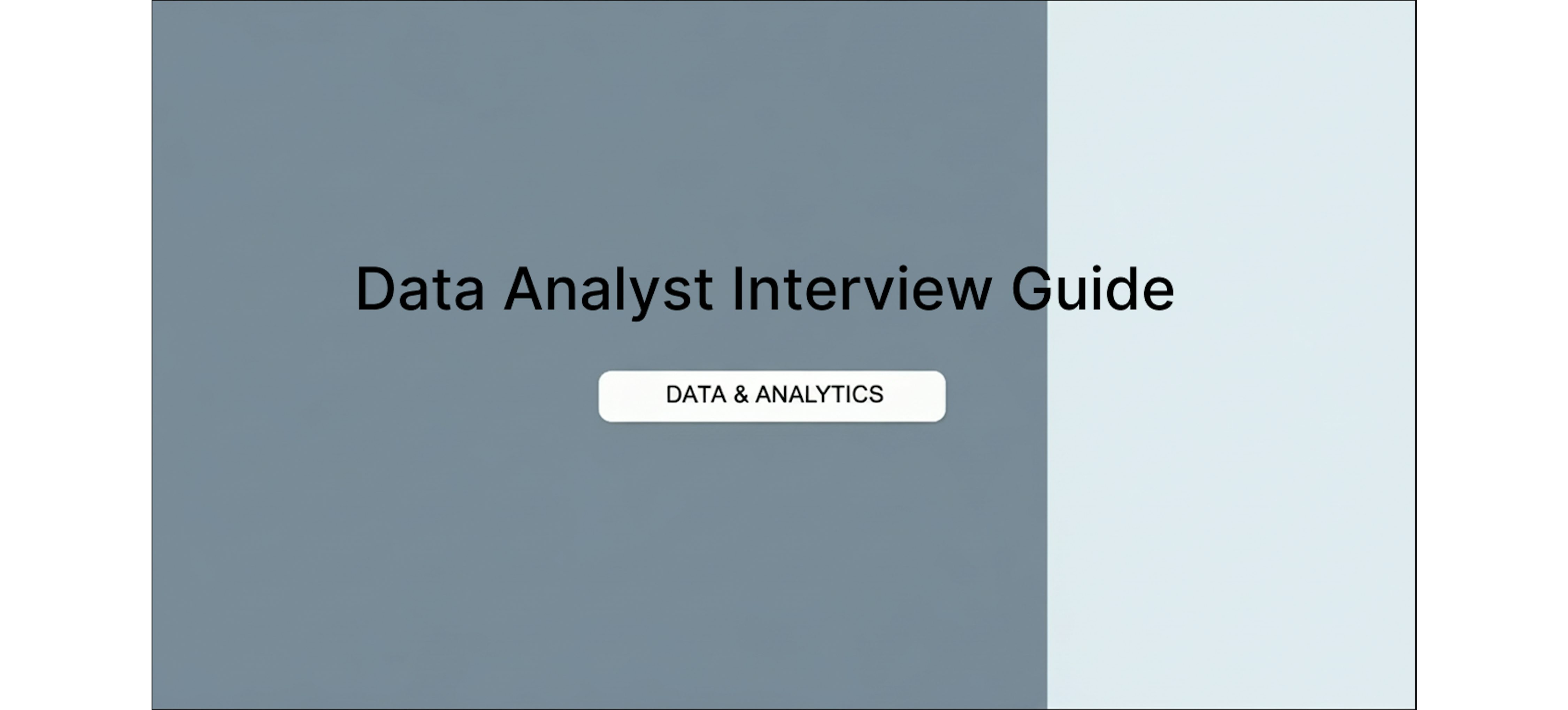 python data analyst interview questions | pdf | data... Data Analyst Interview Questions & Prep Guide 2026 | Coursera