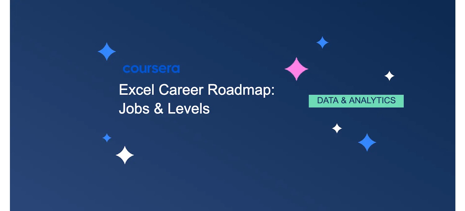 Microsoft Excel Career Roadmap Jobs and Levels Guide Coursera