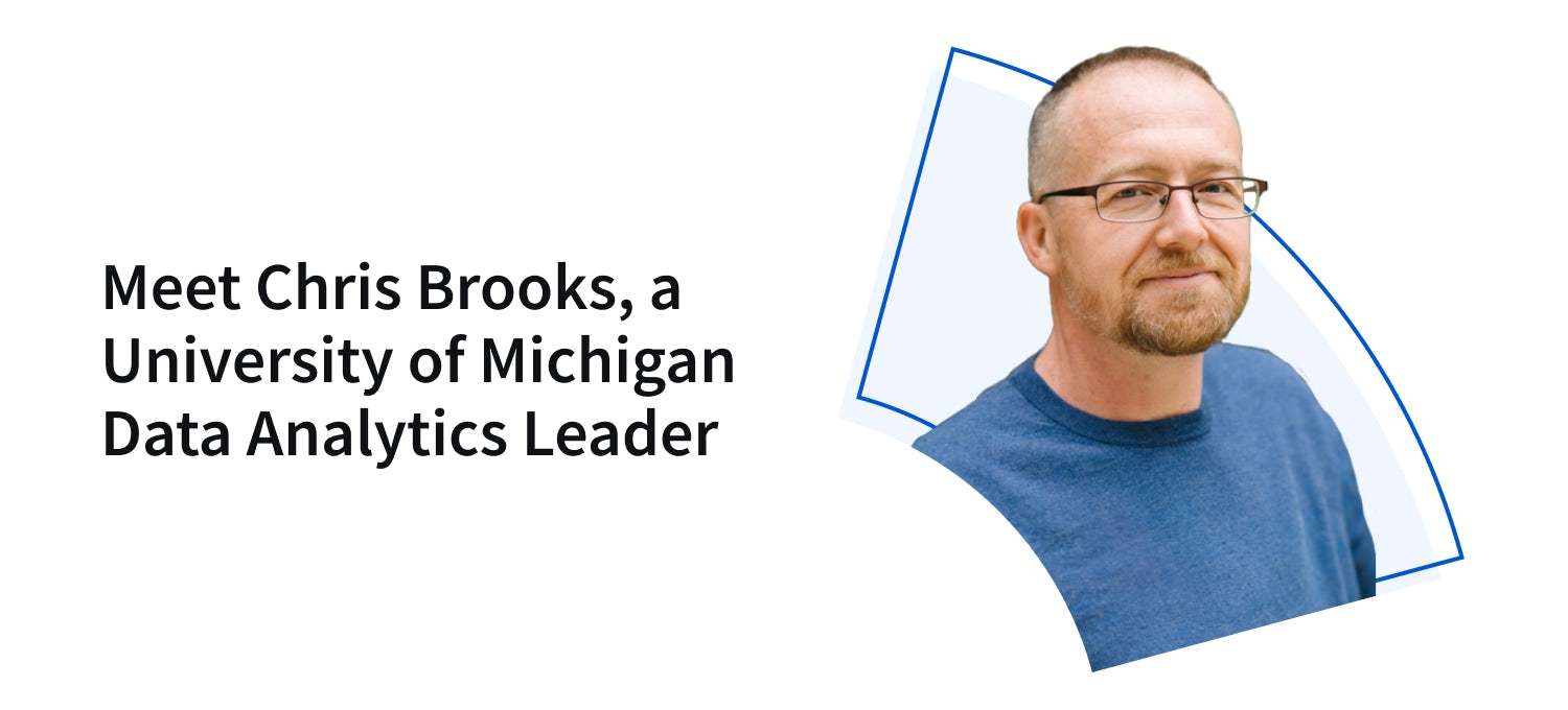 [Featured image] A portrait of University of Michigan Associate Professor Chris Brooks