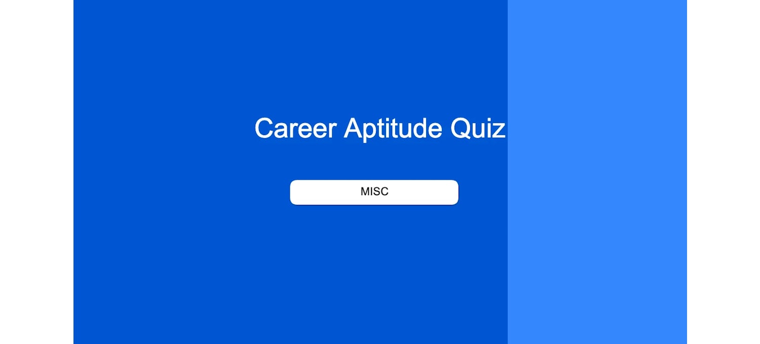 Career Quiz