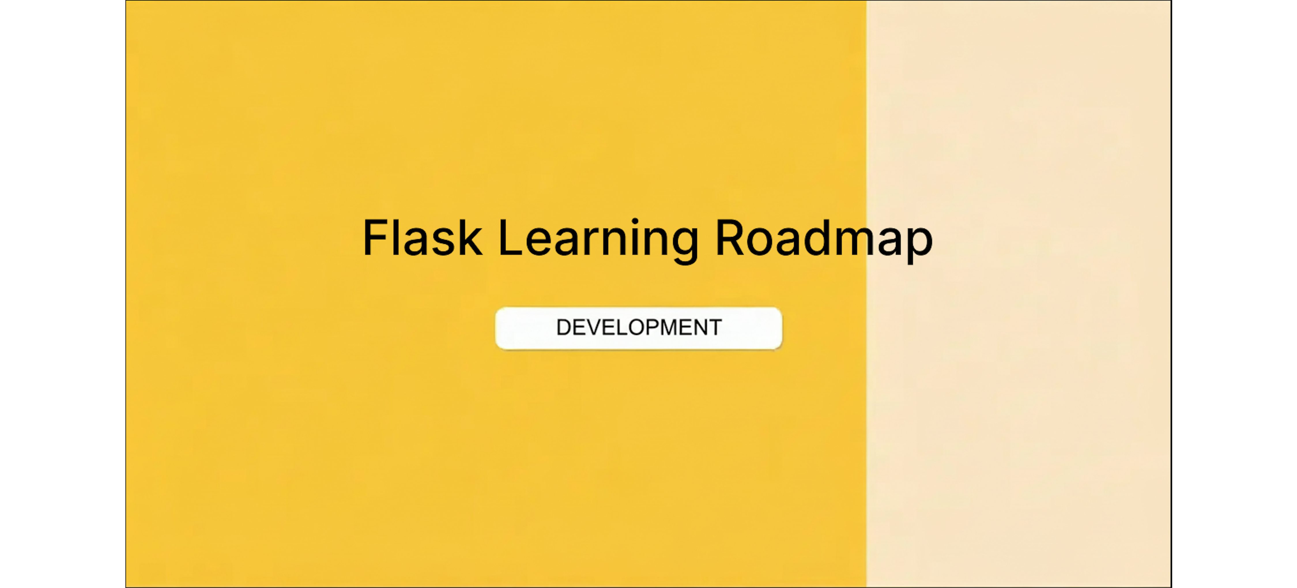 Flask Deep Learning Flask Development Learning Roadmap: From Beginner to Expert (2026 ...