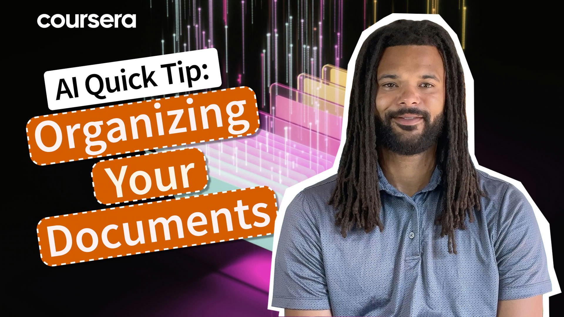 [Video thumbnail] AI Quick Tip: Organizing Your Documents