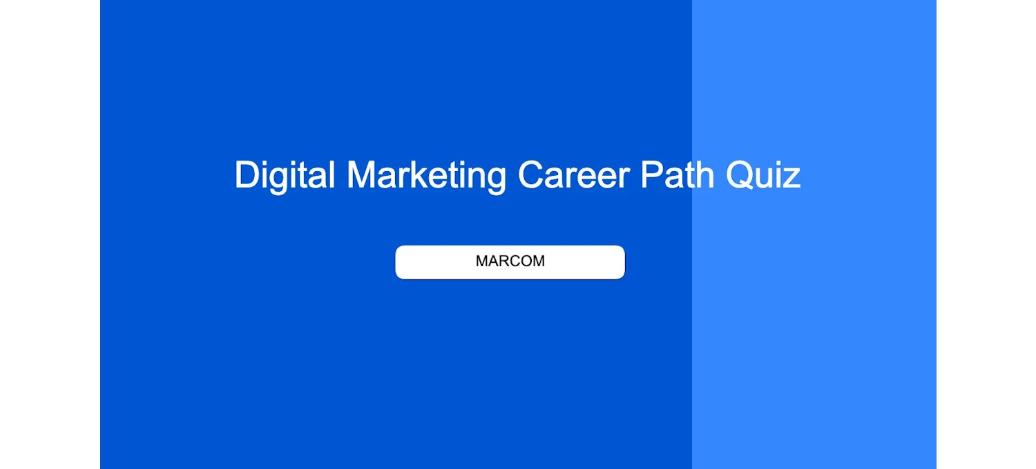 Digital Marketing Career Quiz