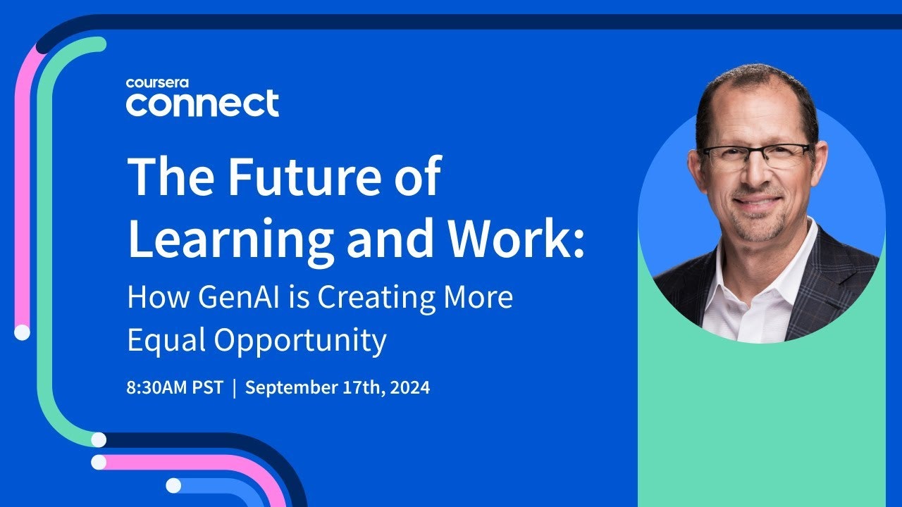 [Video thumbnail] The Future of Learning and Work: How GenAI is Creating More Equal Opportunity
