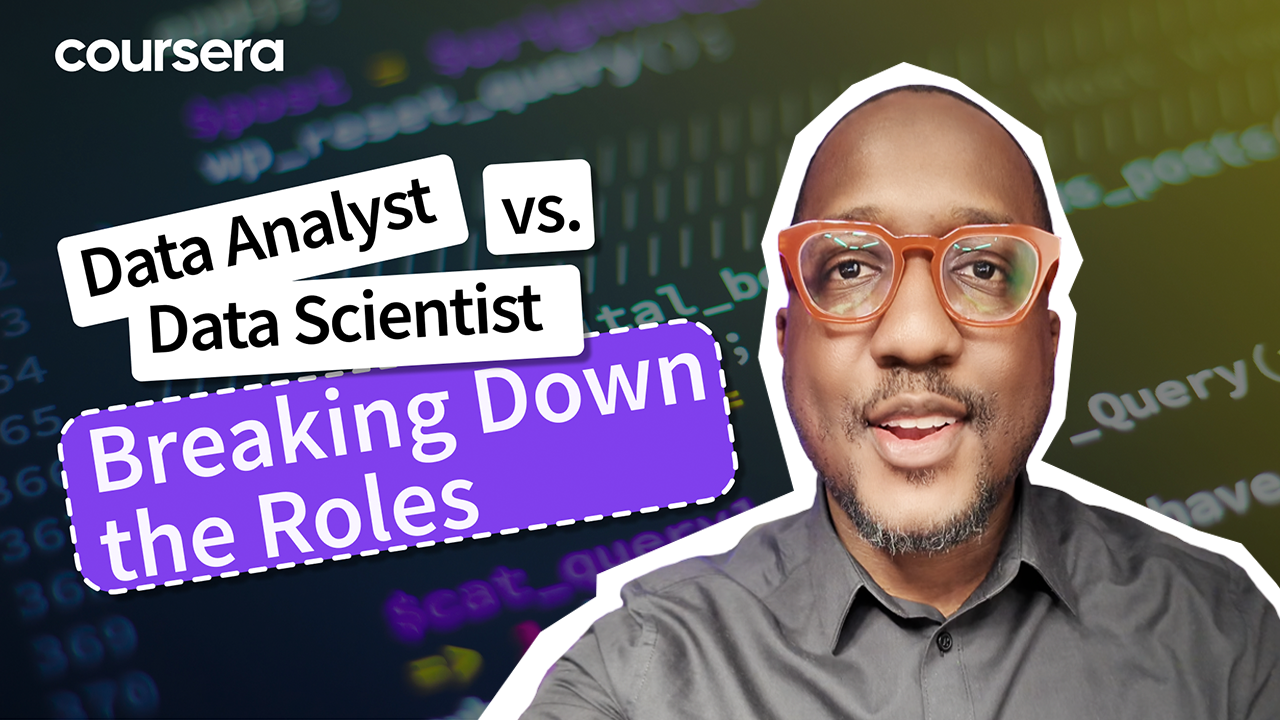 [Video thumbnail] Data Analyst vs. Data Scientist Breaking Down the Roles