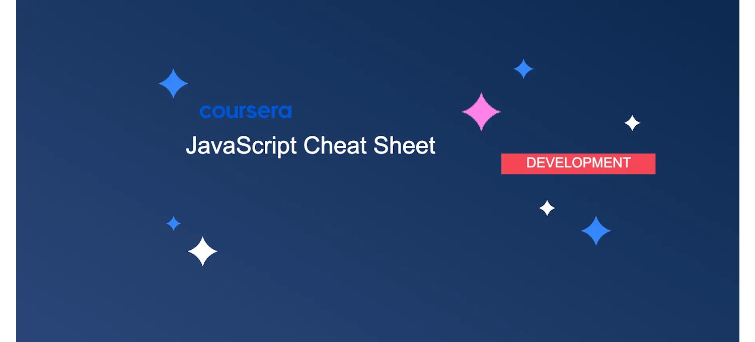 JavaScript Cheat Sheet | Coursera