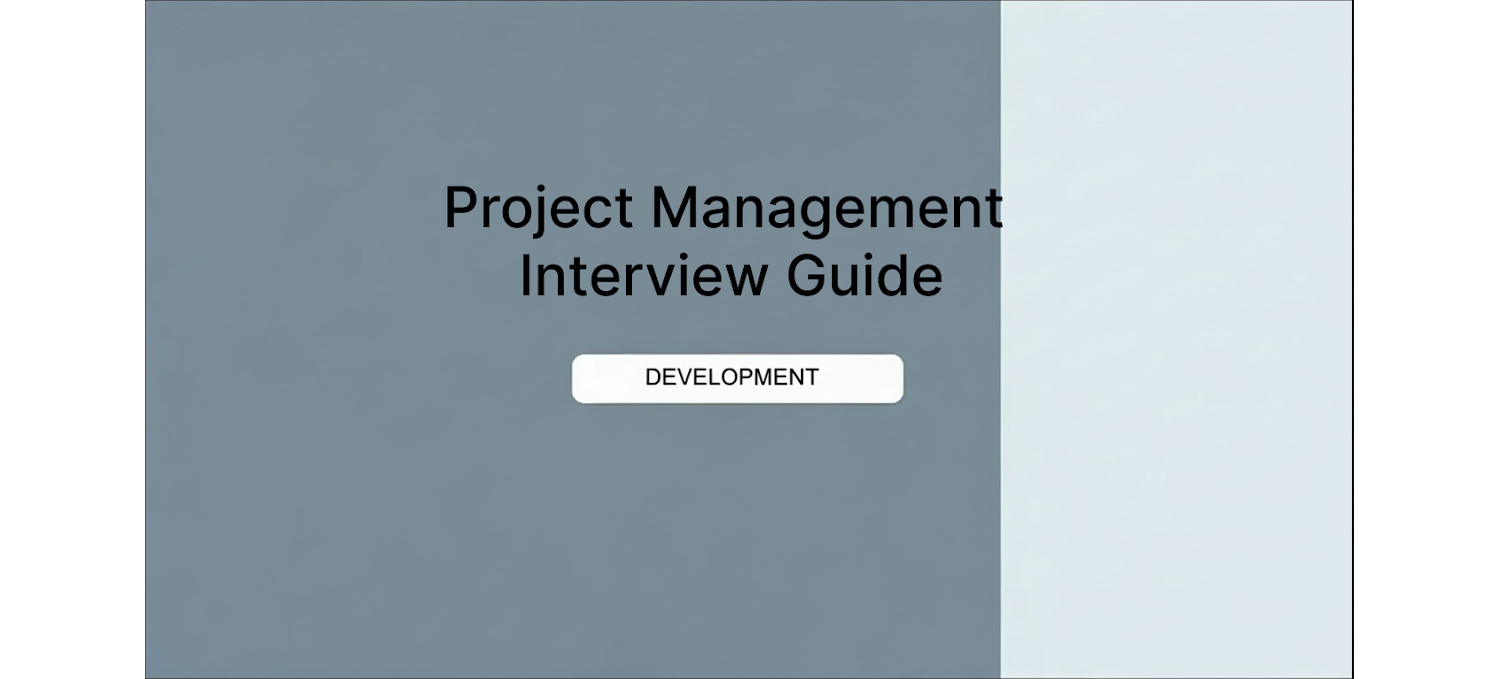 Project Manager Interview Questions & Prep Guide 2026 | Coursera