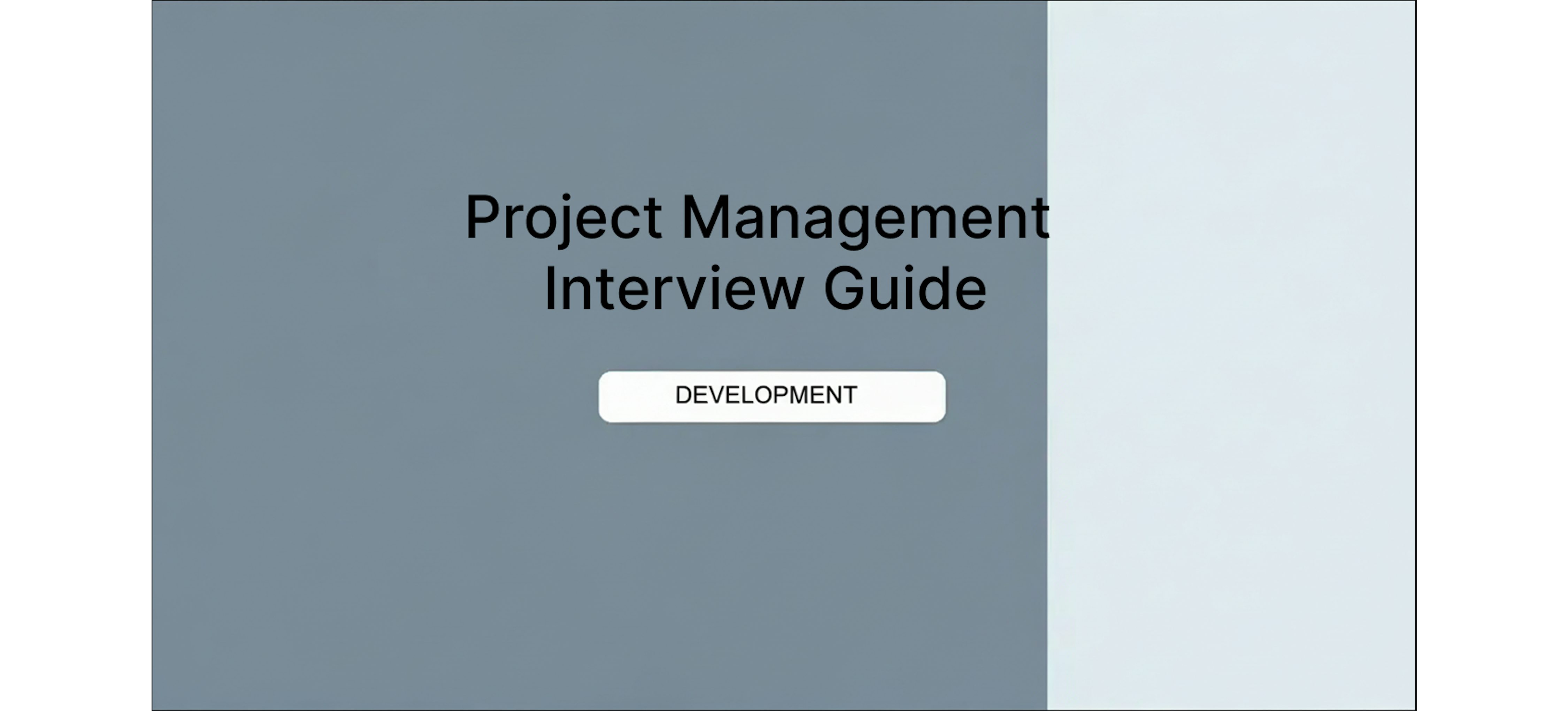 Project Manager Interview Questions & Prep Guide 2026 | Coursera