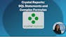Crystal Reports: SQL Statements and Complex Formulas