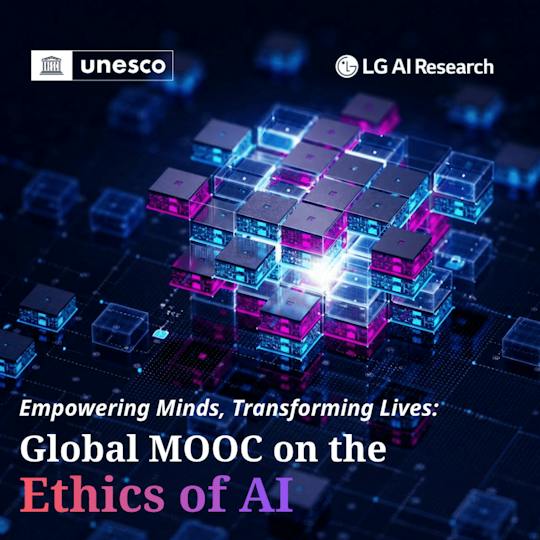 Portada: MOOC internacional sobre la ética de la IA