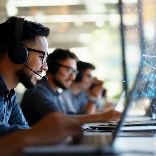Portada: Formación sobre el uso de la IA generativa en las operaciones de atención al cliente