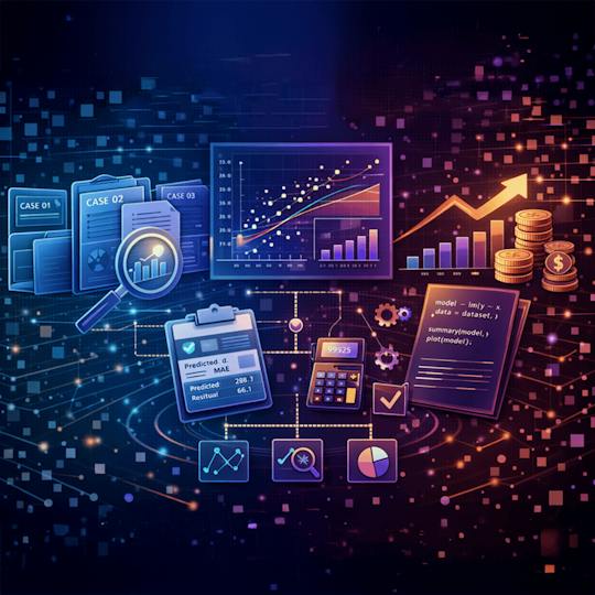 Portada: Analyze Cases & Evaluate Models in Finance