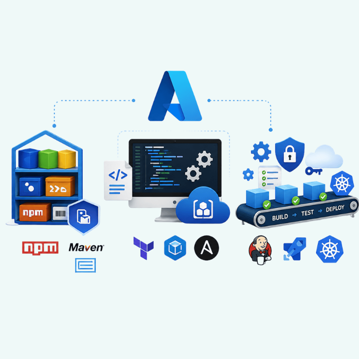 Azure Artifacts, Infrastructure as Code, Pipeline Automation