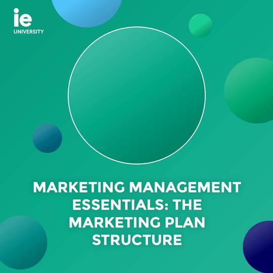 Portada: Marketing Management Essentials:The Marketing Plan Structure