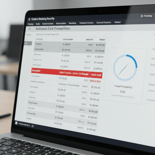 Portada: Analizar el fraude financiero mediante análisis de aprendizaje automático