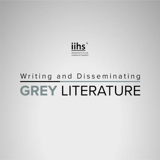 Portada: Redacción y difusión de la literatura gris