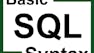 Understanding Basic SQL Syntax