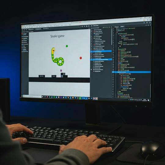 Portada: Juego de la Serpiente en Python con Pygame: Construir y Personalizar