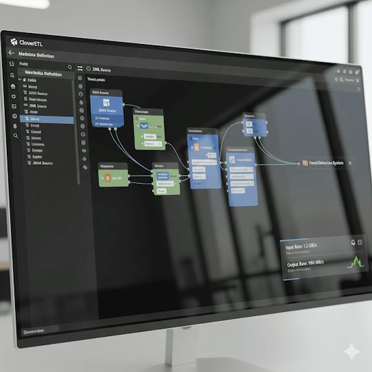 Portada: CloverETL: diseñar, analizar y optimizar flujos de trabajo