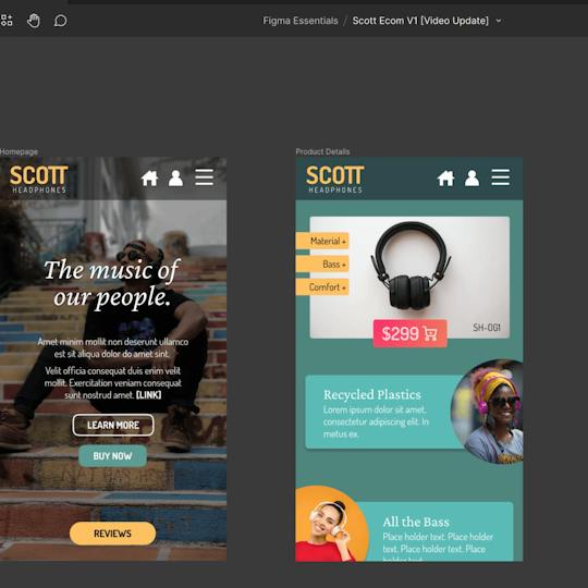 Portada: Figma UI UX Design Essentials Pt.2: Diseño y componentes