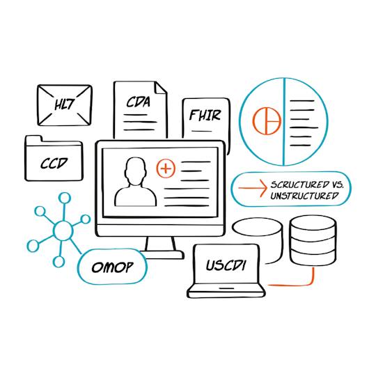 Portada: Gestión de datos sanitarios e interfaces