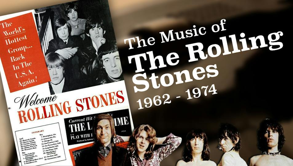 Portada: La música de los Rolling Stones, 1962-1974