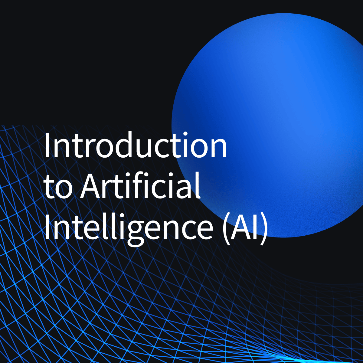 Introduction à l'intelligence artificielle (IA)
