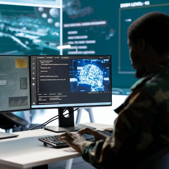 Portada: IA en la Seguridad Nacional: Integración de la Inteligencia artificial en las misiones del sector público