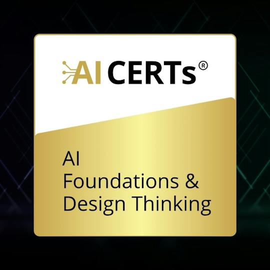 Portada: Fundamentos de la IA y pensamiento de diseño