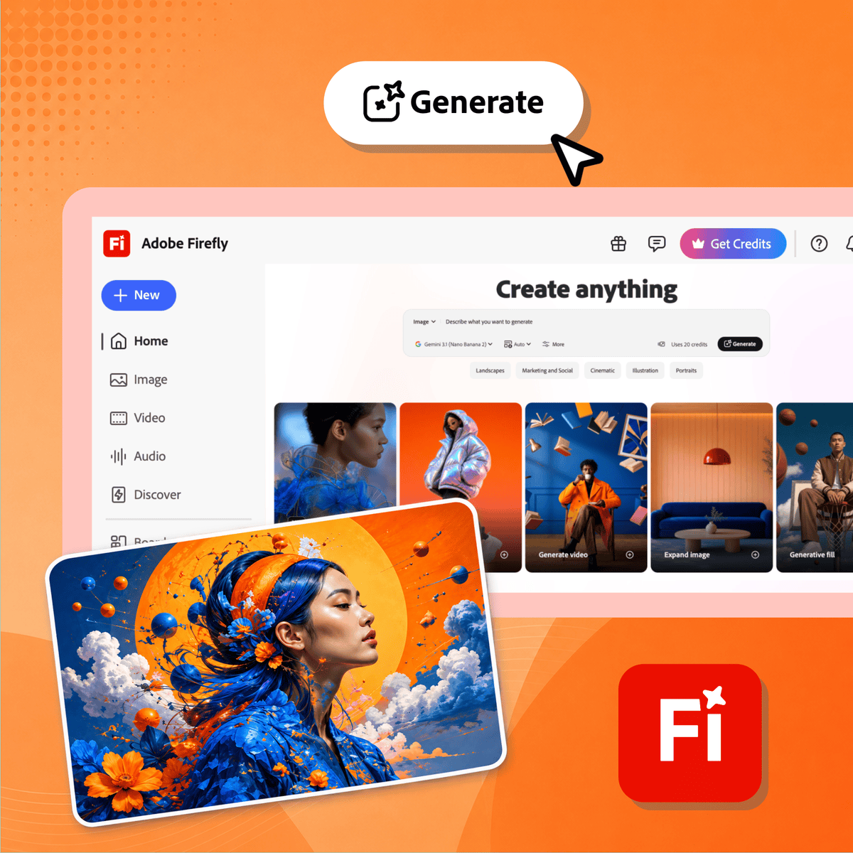Enhance Your Visuals with Generative AI in Adobe Express