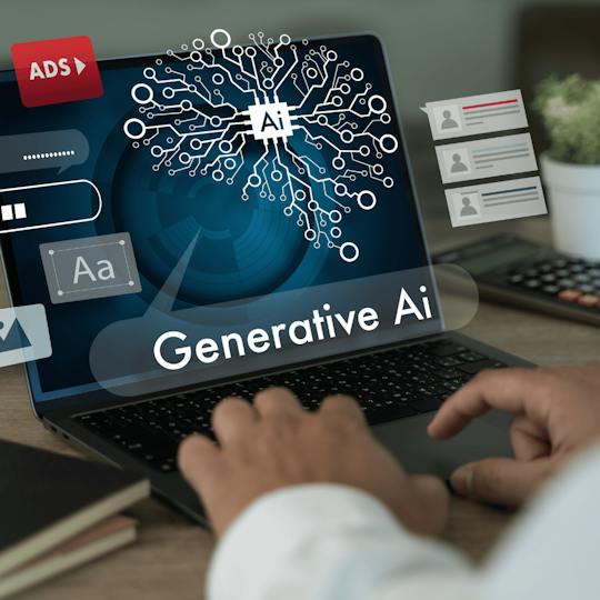 Portada: Inteligencia artificial generativa: perfeccionamiento de los LLM y los modelos de difusión