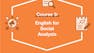 English for Social Analysis