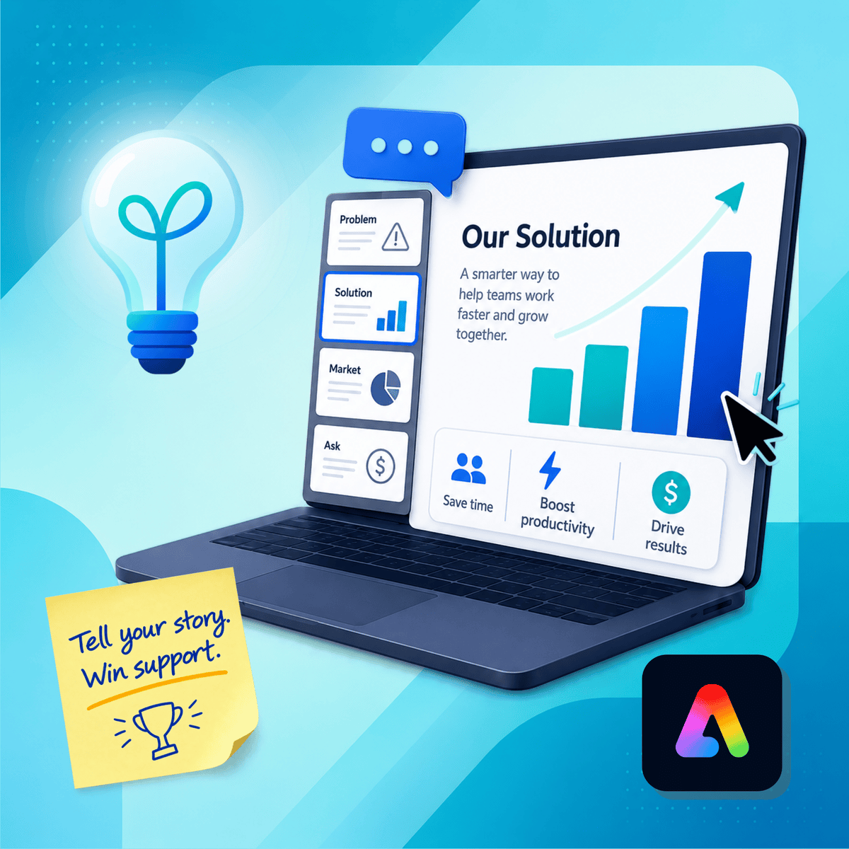 Build and Deliver Winning Pitches with Adobe Express