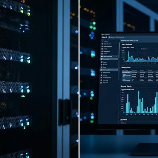 Portada: Indexación y gestión de datos de Splunk