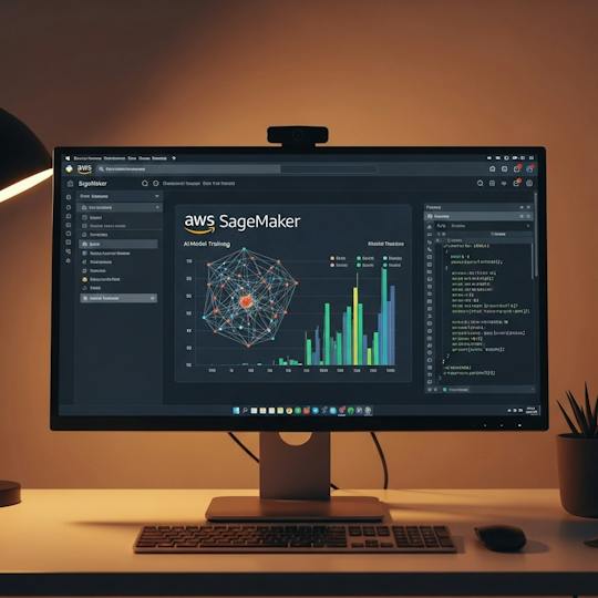 Portada: Domine las habilidades de IA y la nube de AWS: Analizar, crear e implementar