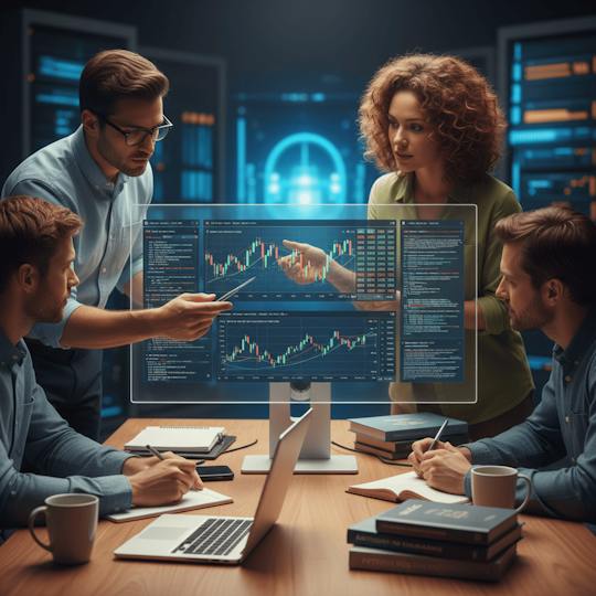 Portada: Aplicar Python al análisis práctico de datos financieros