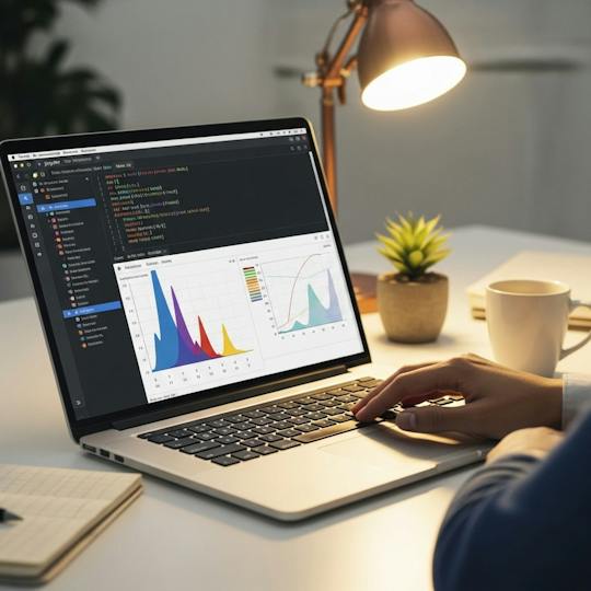 Portada: Estadística para la ciencia de datos con Python