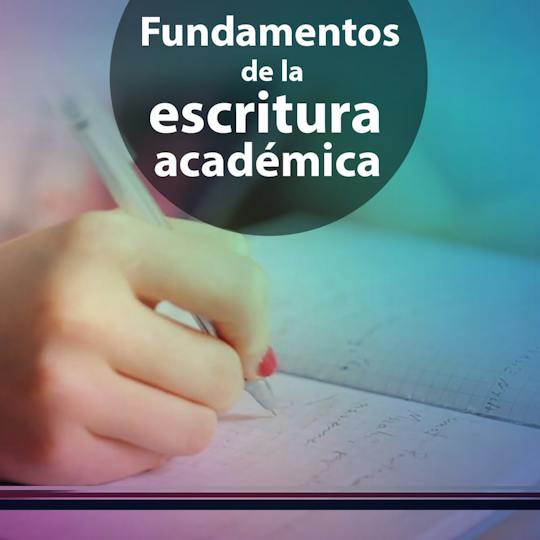 Portada: Fundamentos de la escritura académica
