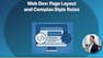 Web Dev: Page Layout and Complex Style Rules