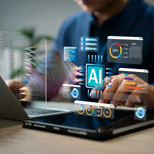 Portada: Curso de análisis de datos con IA generativa
