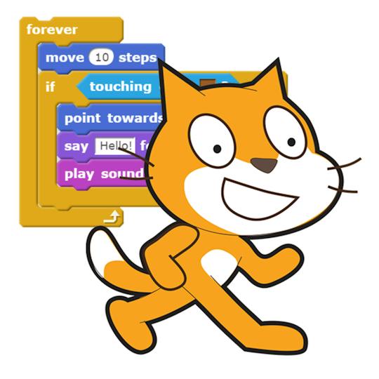 Portada: Programación con Scratch