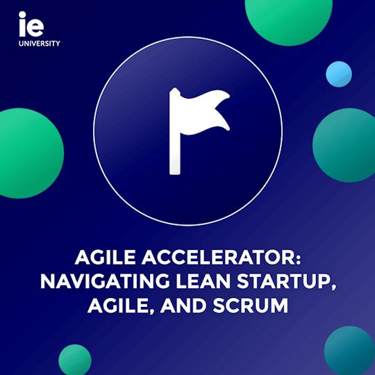 Portada: Acelerador Ágil: Navegando por Lean Startup, Agile y Scrum