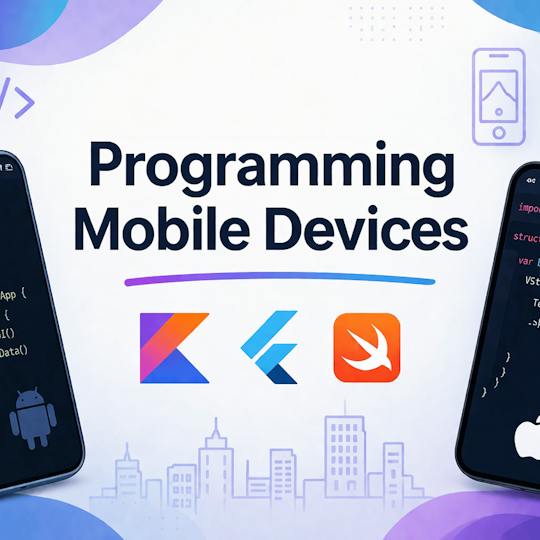 Portada: Programación de dispositivos móviles