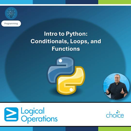 Portada: Introducción a Python: Condicionales, bucles y funciones