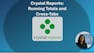 Crystal Reports: Running Totals and Cross-Tabs