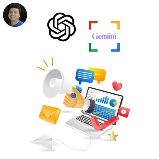 Portada: Dominar la IA para el marketing digital y la creación de contenidos
