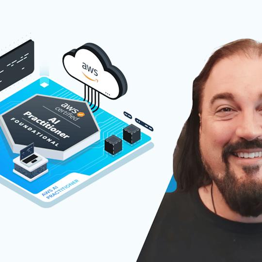 Portada: Profesional de IA certificado por AWS