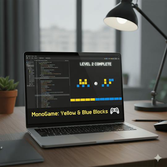 Portada: Desarrollo MonoGame: Construir e implementar bloques
