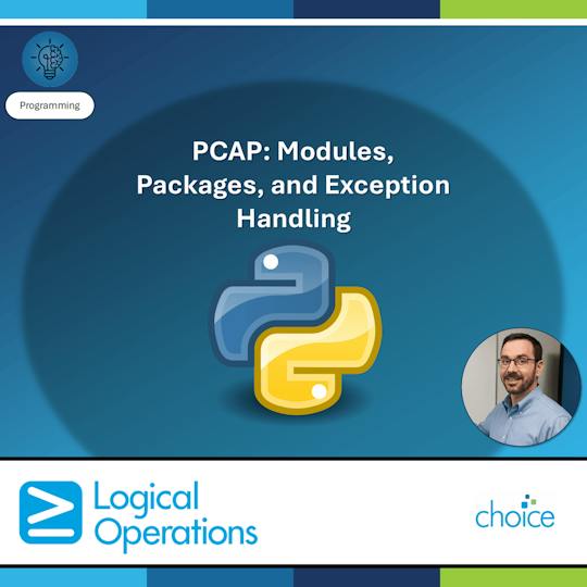 Portada: PCAP: módulos, paquetes y gestión de excepciones